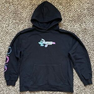 Zara Space Jam Boys Black Hoodie sz 13-14